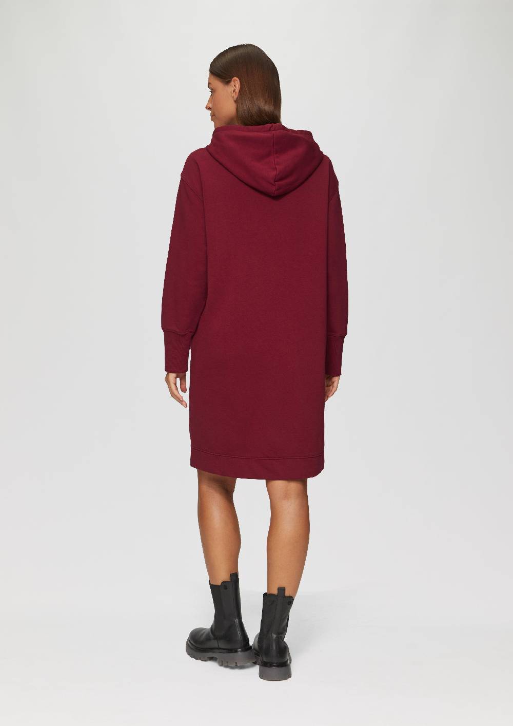 S.Oliver Sweatkleid mit Eingrifftaschen und vorgesetzter Seitennaht Black Friday Preise