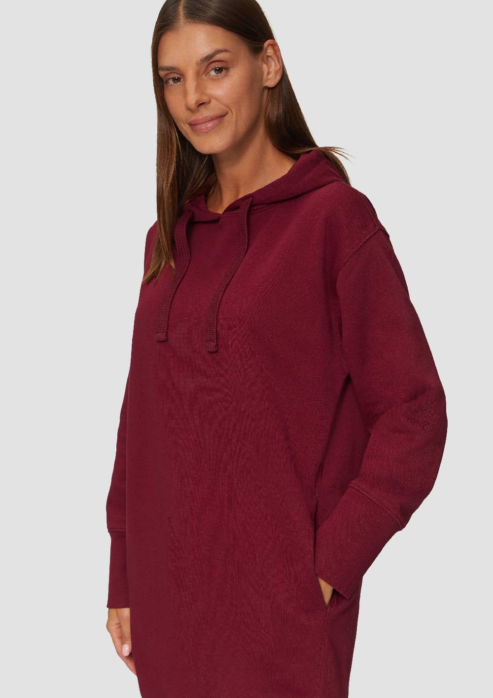 S.Oliver Sweatkleid mit Eingrifftaschen und vorgesetzter Seitennaht Black Friday Preise