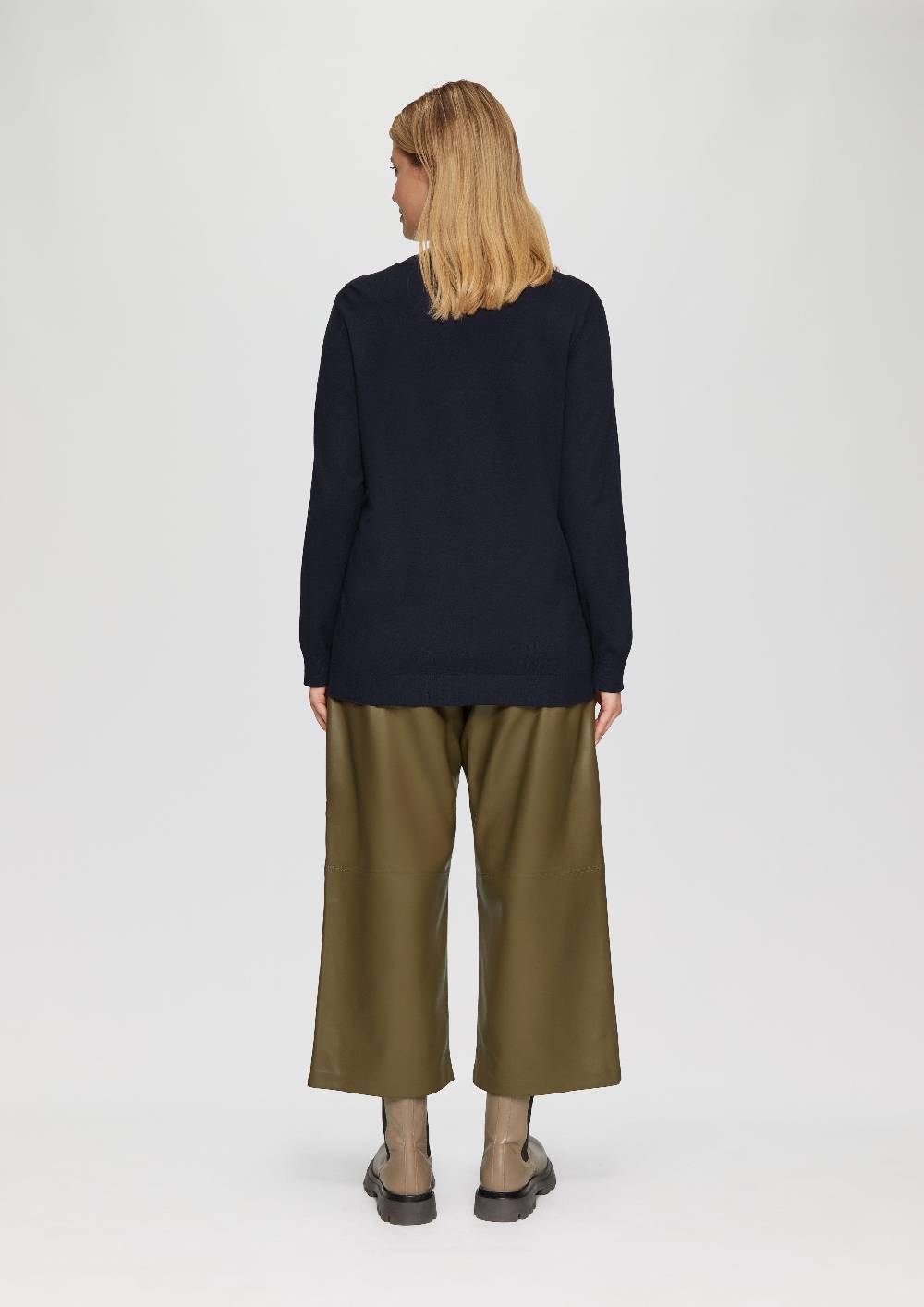 S.Oliver Strickpullover mit Rundhalsausschnitt Online Shopping