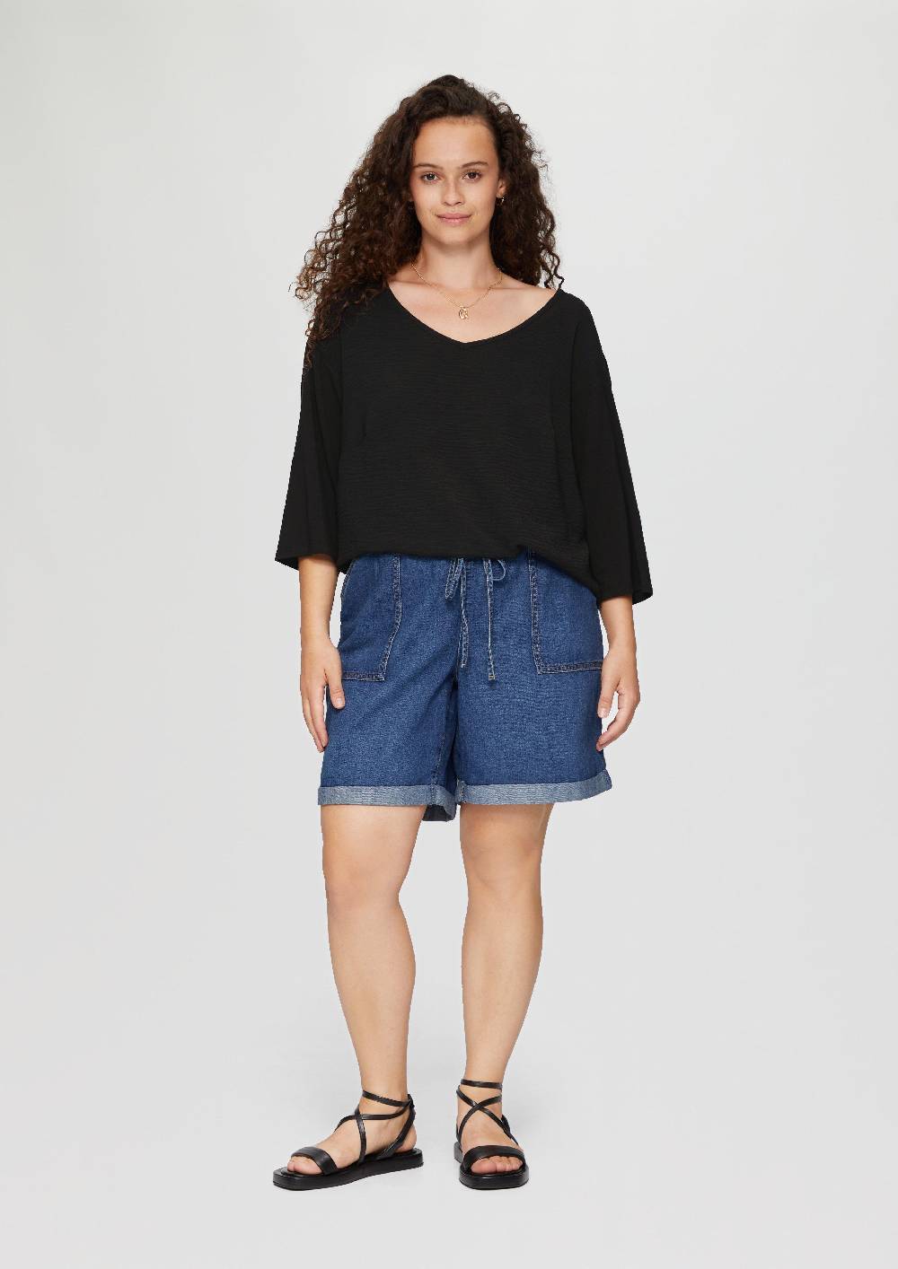 S.Oliver Shirt im Fabricmix und Loose Fit Exklusivangebot