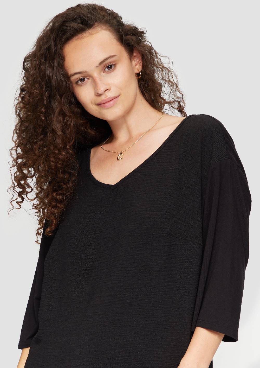 S.Oliver Shirt im Fabricmix und Loose Fit Exklusivangebot