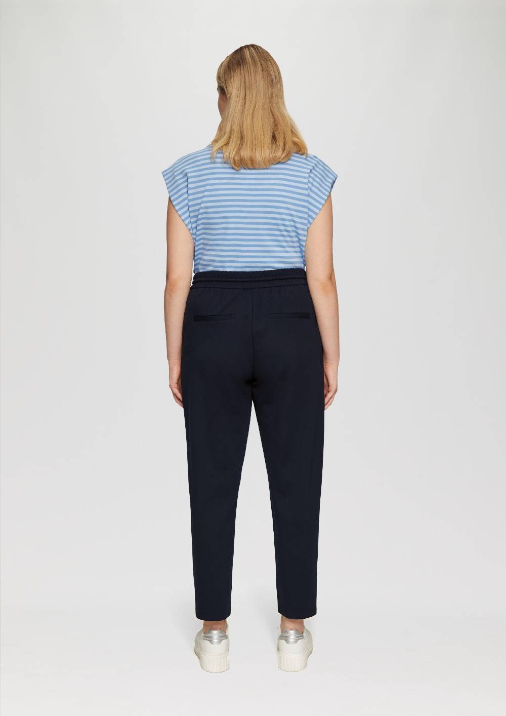 S.Oliver Interlock-Jogg Pants mit Gummizug Saisonschlussverkauf