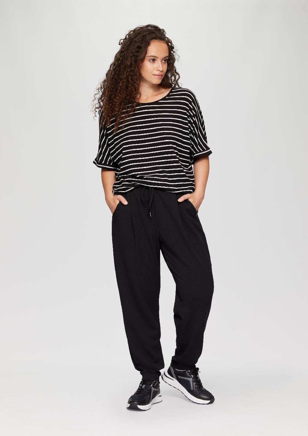 S.Oliver Jogpants aus Interlock-Crêpe Jubiläumsangebot