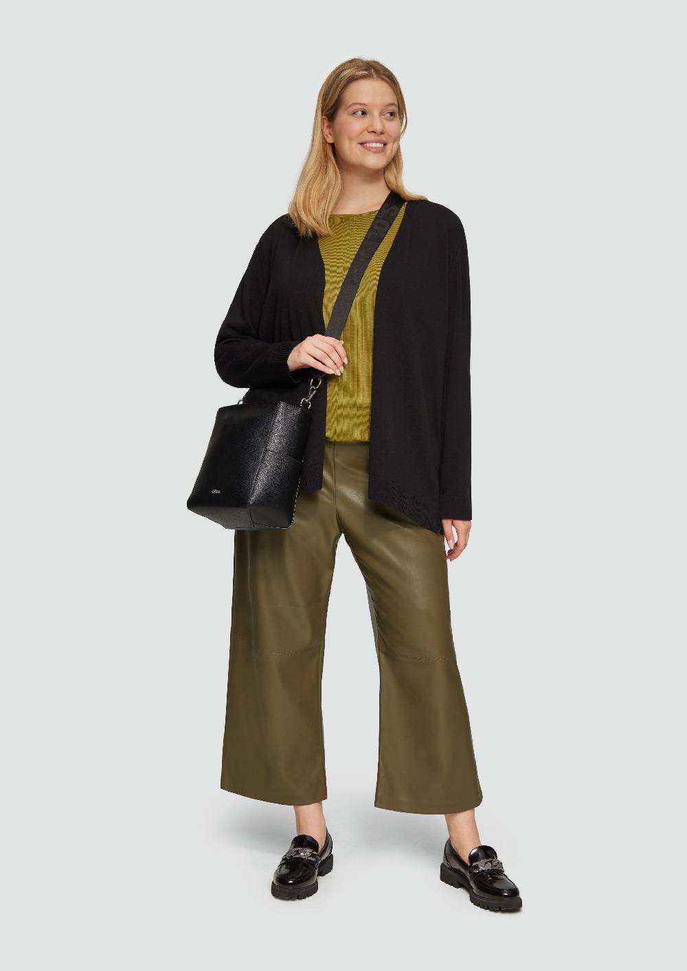 S.Oliver Cardigan aus Viskose-Baumwollmix Neueste Mode