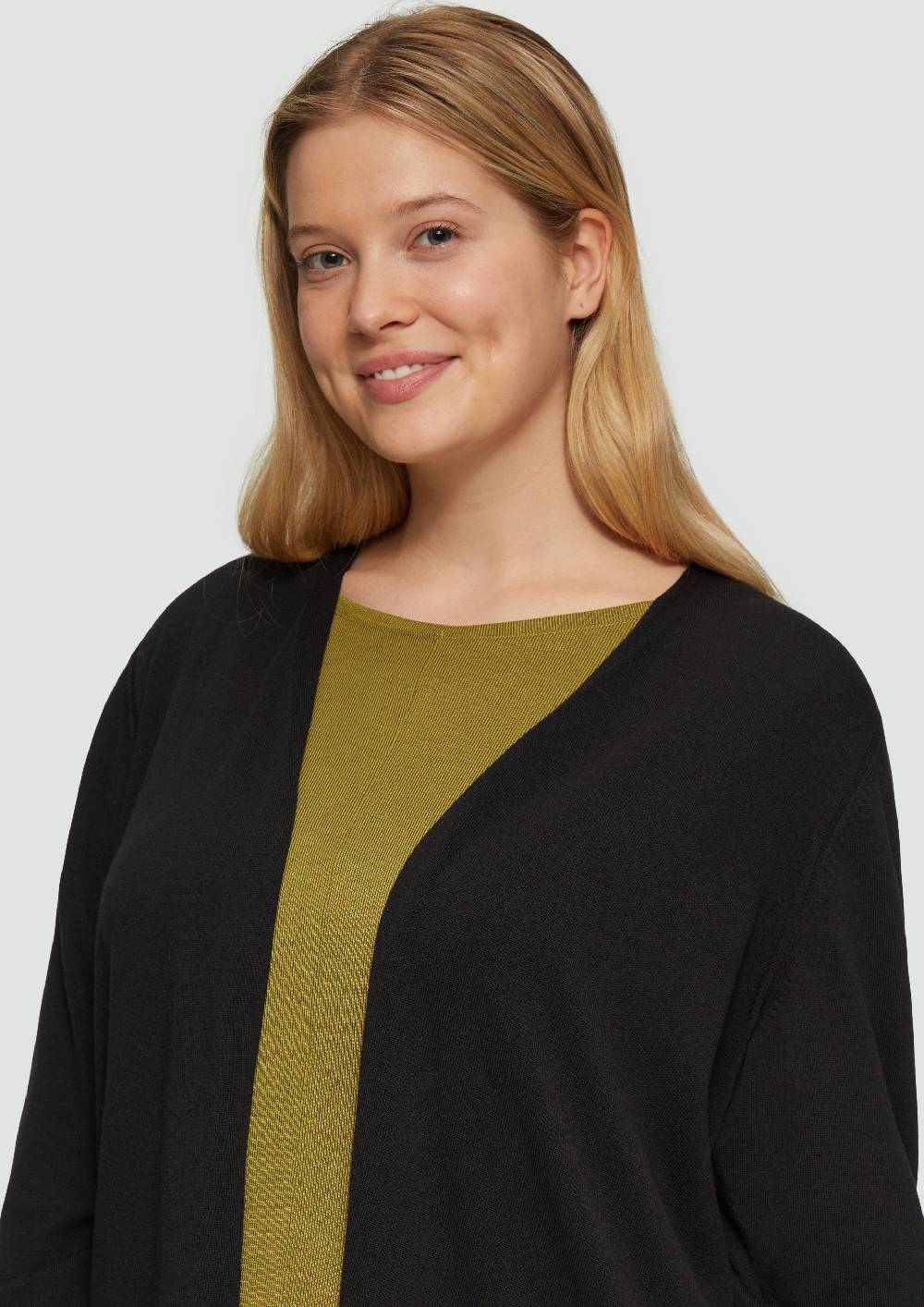 S.Oliver Cardigan aus Viskose-Baumwollmix Neueste Mode