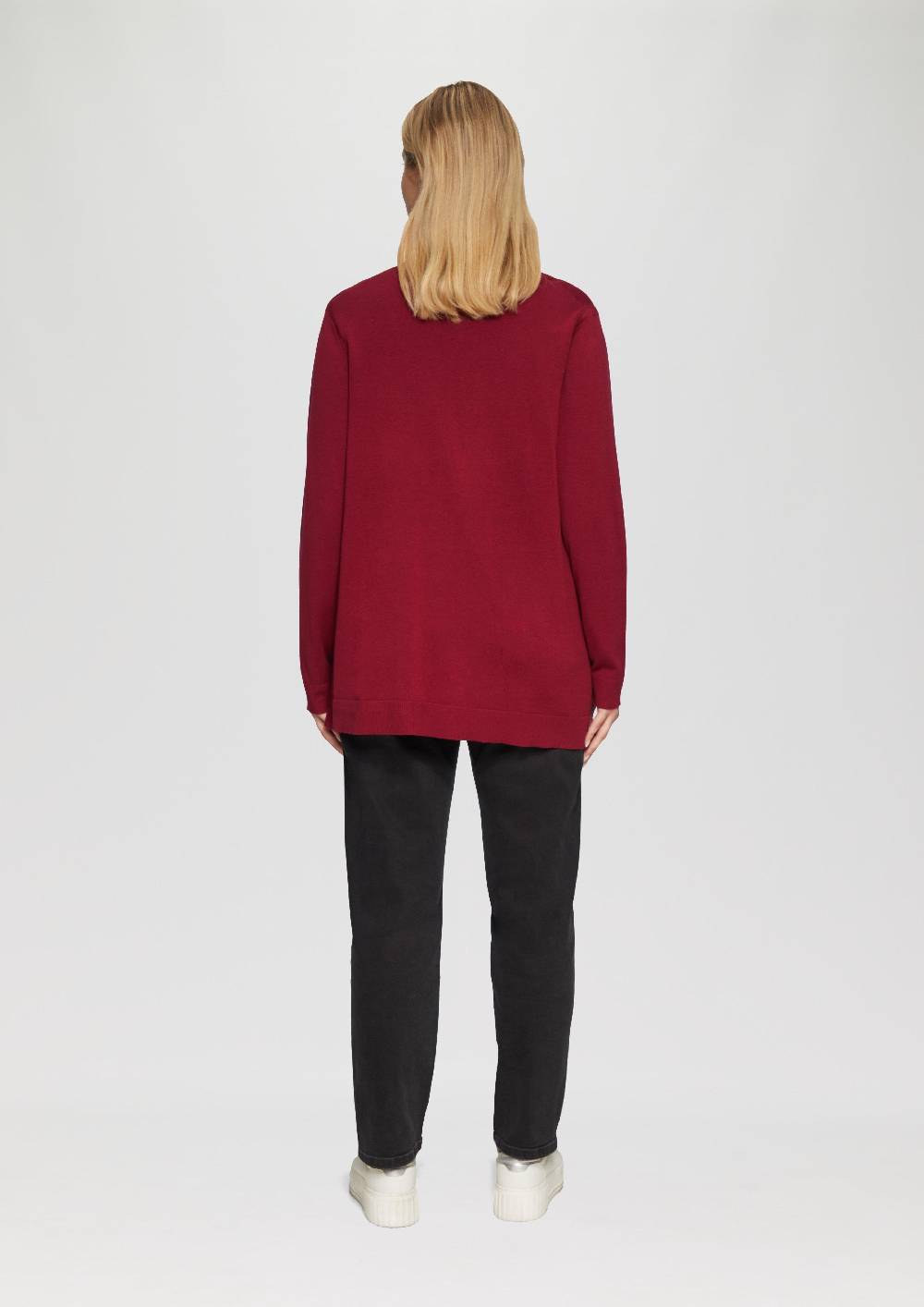 S.Oliver Cardigan aus Viskose-Baumwollmix Online Outlet