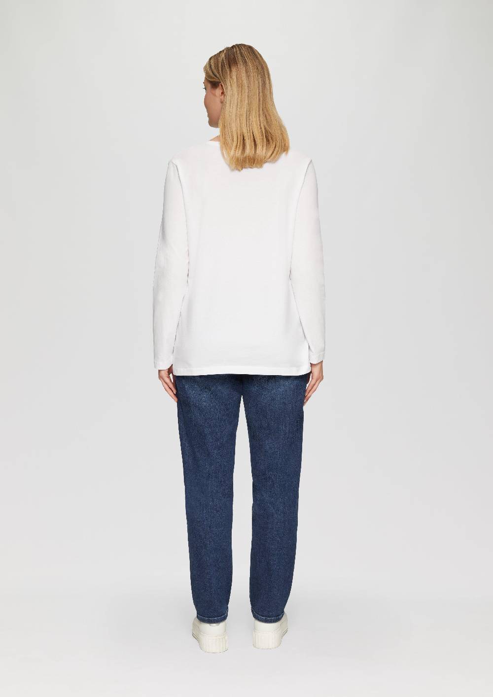 S.Oliver Longsleeve aus Baumwollstretch Neuheiten