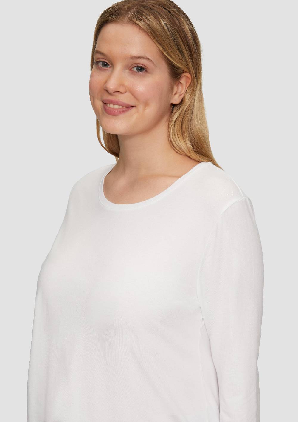 S.Oliver Longsleeve aus Baumwollstretch Neuheiten
