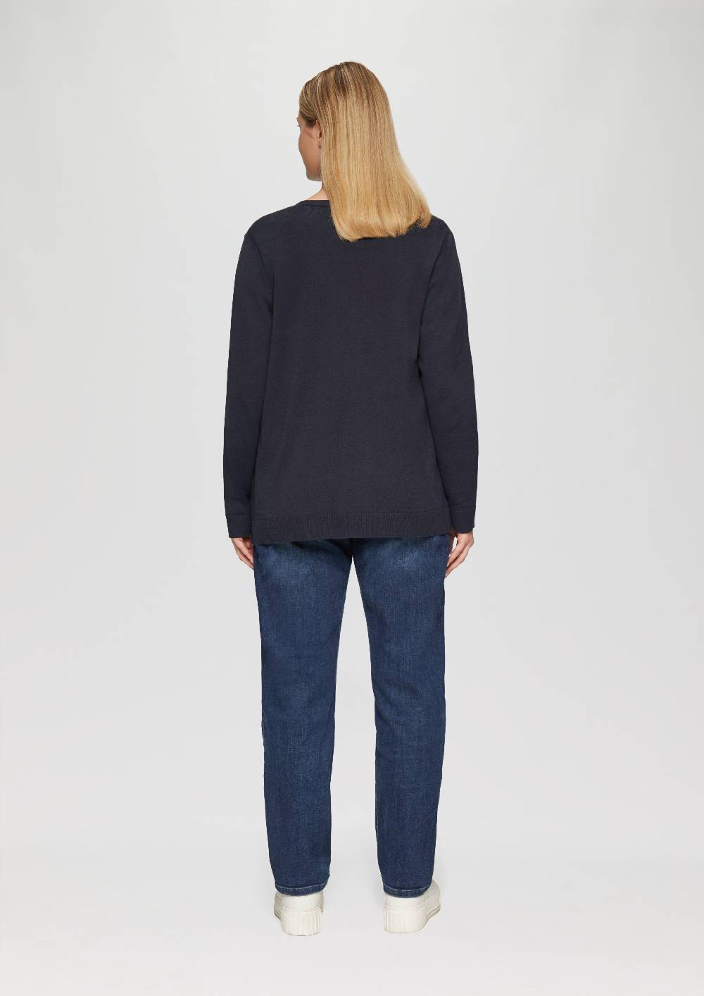 S.Oliver Cardigan aus Viskose-Baumwollmix Neueste Stile
