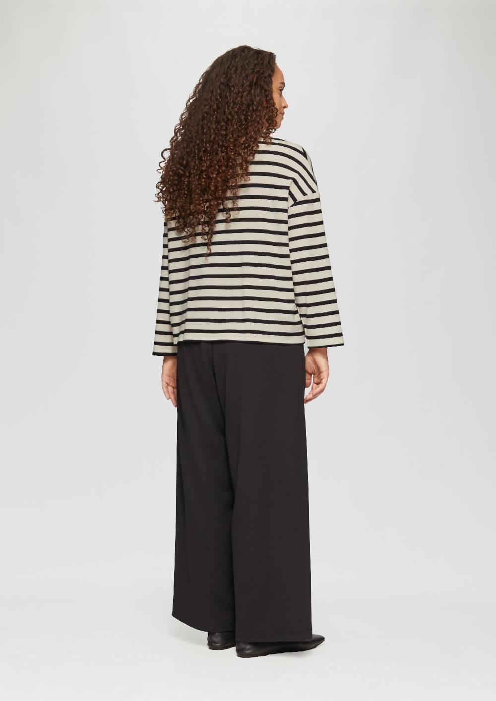S.Oliver Cropped Langarmshirt aus Lyocellmix Zeitbegrenzte Promotion