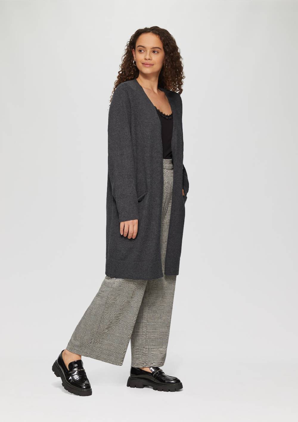 S.Oliver Lange Strickjacke aus Viskosemix Nur für heute