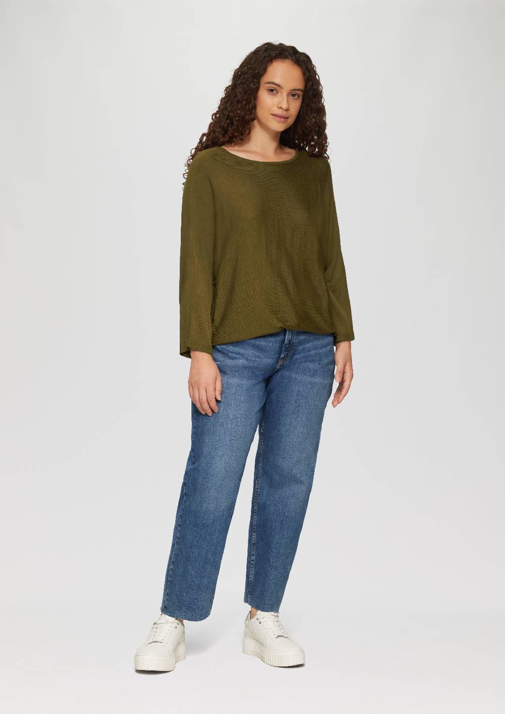 S.Oliver Strickpullover mit Fledermausarm Fabrikladen