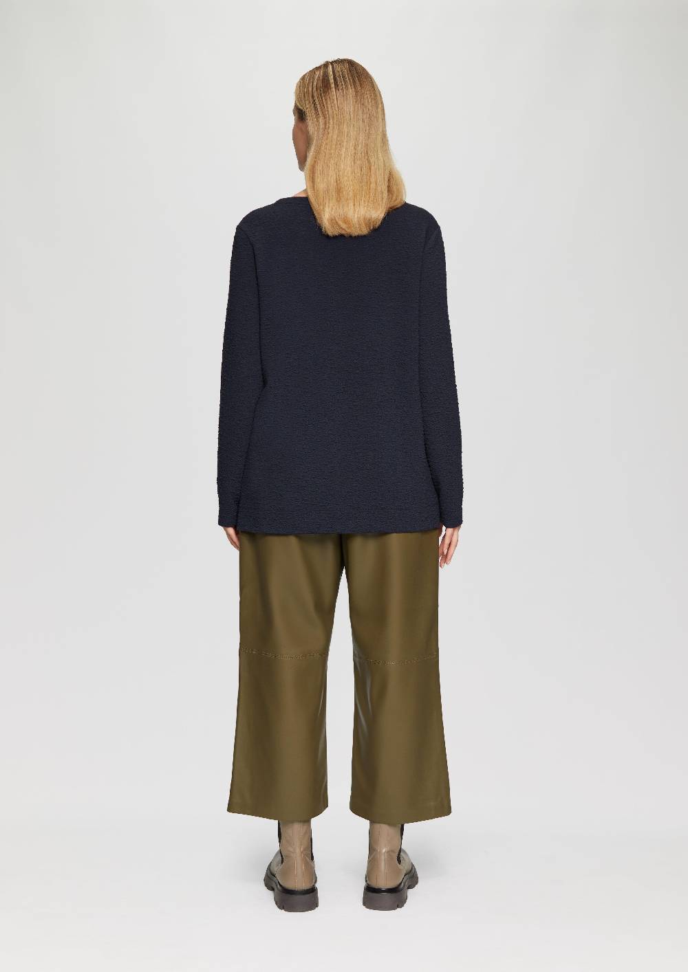 S.Oliver Sweatshirt aus Jacquard Begrenzt auf 3 Tage