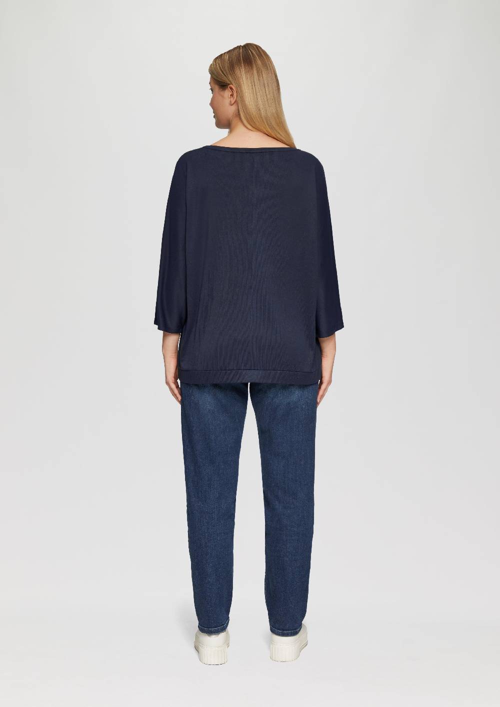 S.Oliver O-Shape-Shirt mit Fledermausarm Im Verkauf