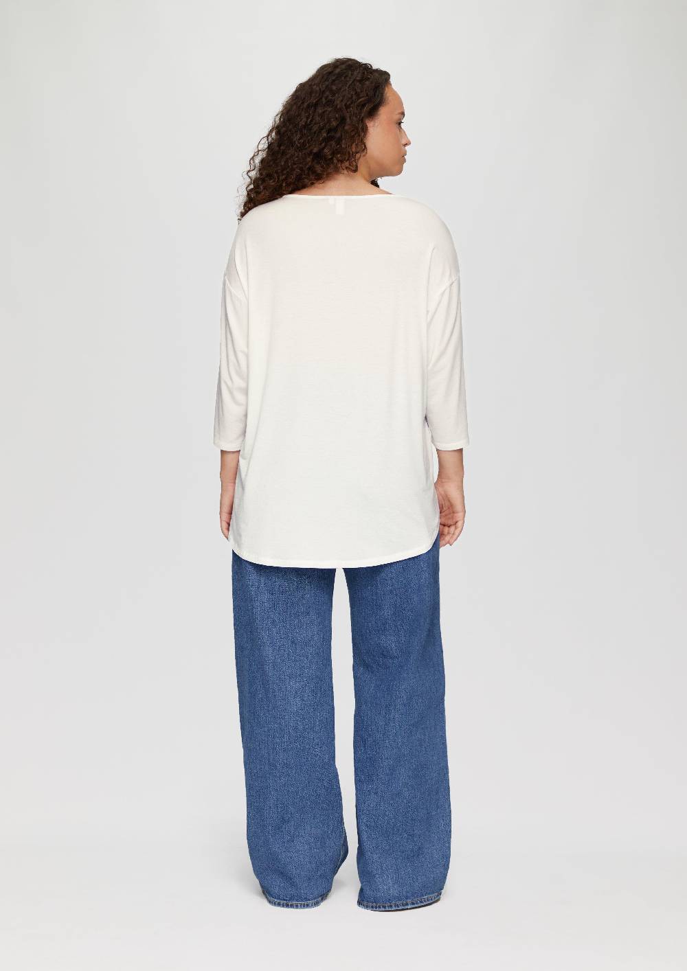 S.Oliver Shirt im Fabricmix und Loose Fit zollfrei
