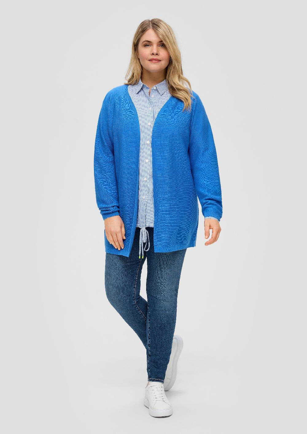 S.Oliver Strickjacke aus Viskosemix Schlussverkauf
