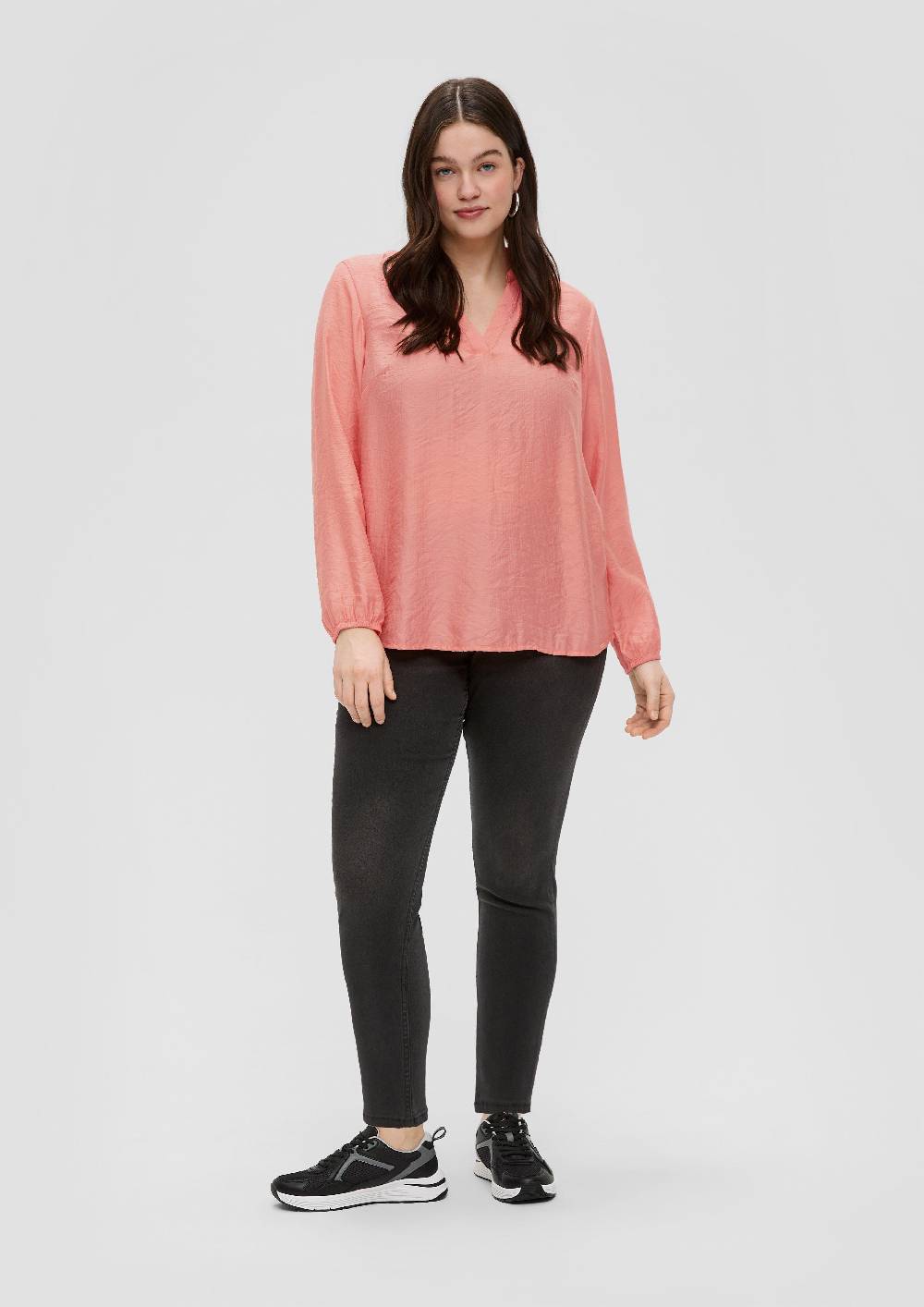 S.Oliver Hemdbluse mit Dobby-Struktur Sonderangebot
