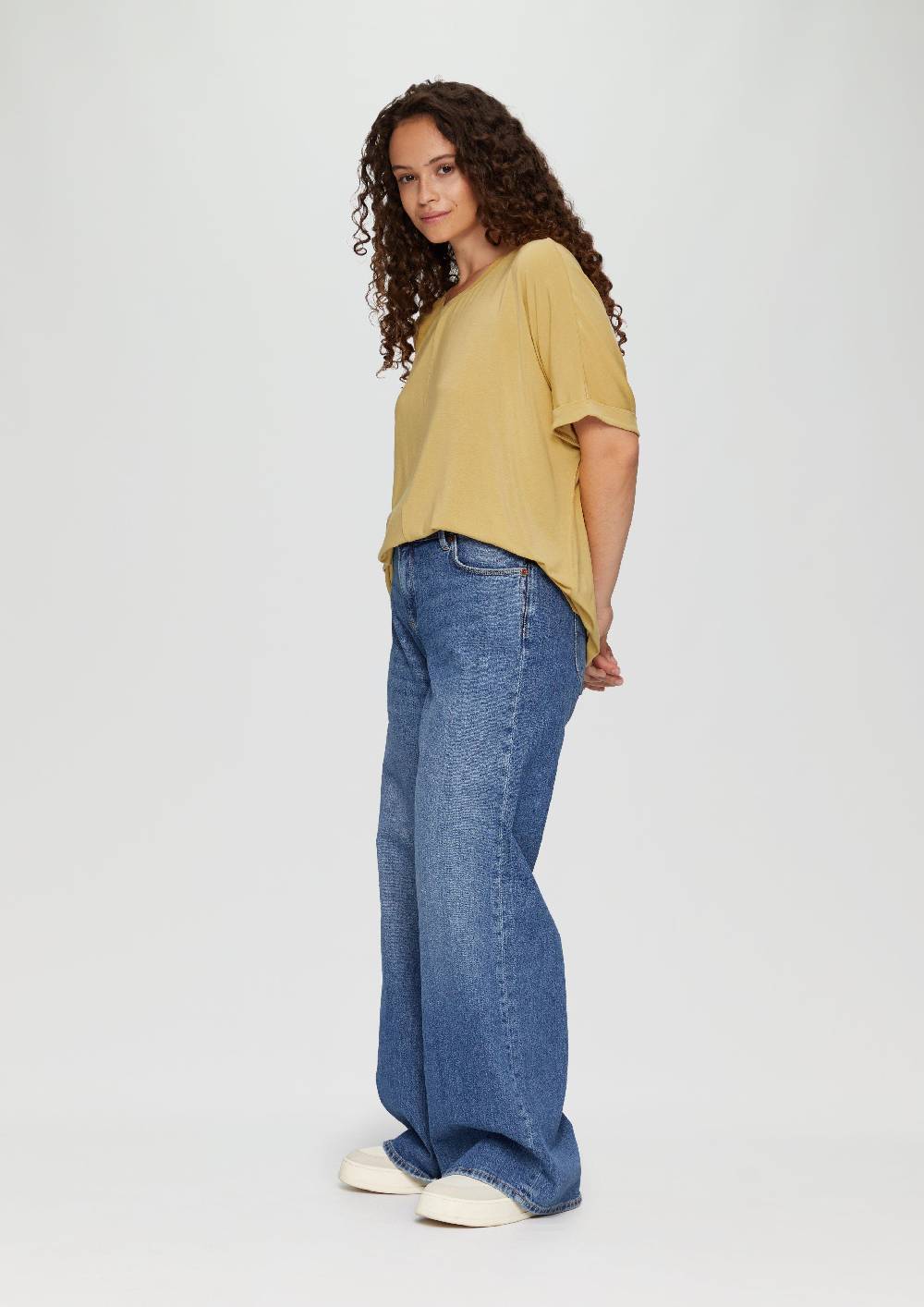 S.Oliver Loose-Fit-Shirt im Lyocellmix Günstig kaufen