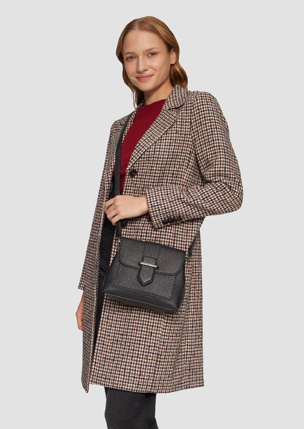 S.Oliver Schultertasche in Leder-Optik Valentinstagsangebot