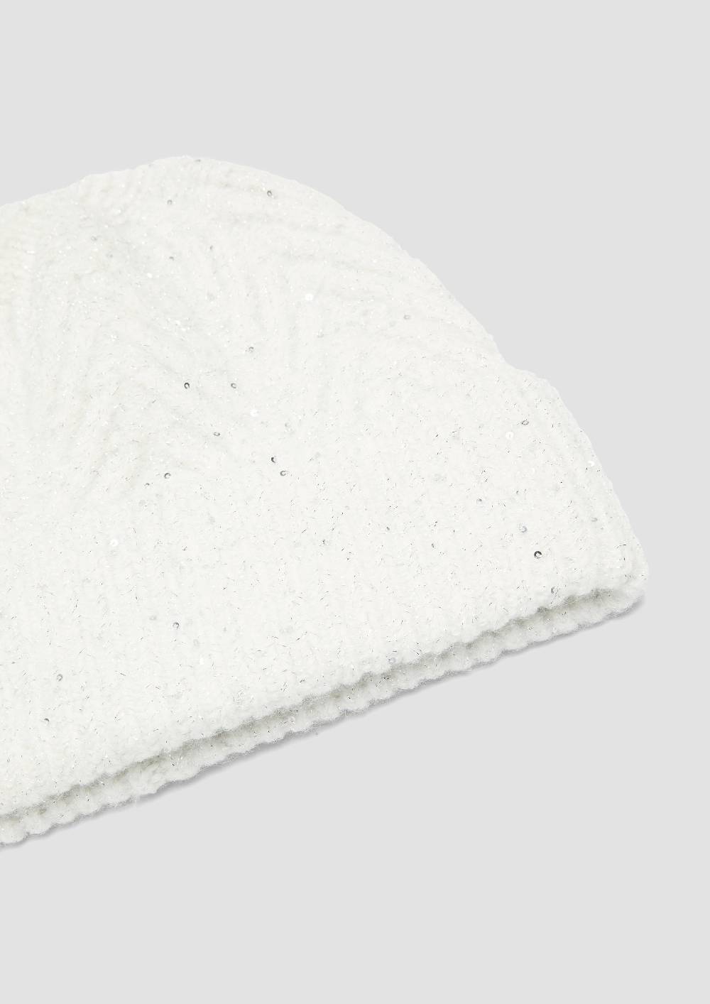 S.Oliver Strickmütze mit Glitzergarn Super Sparpreis