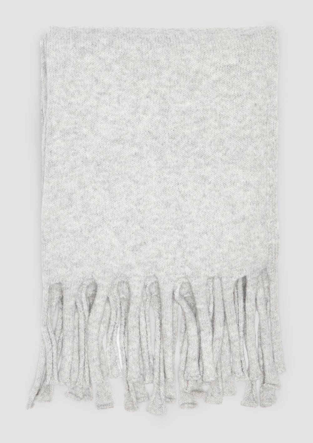 S.Oliver Gestrickter Schal mit Fransen Wochenangebot