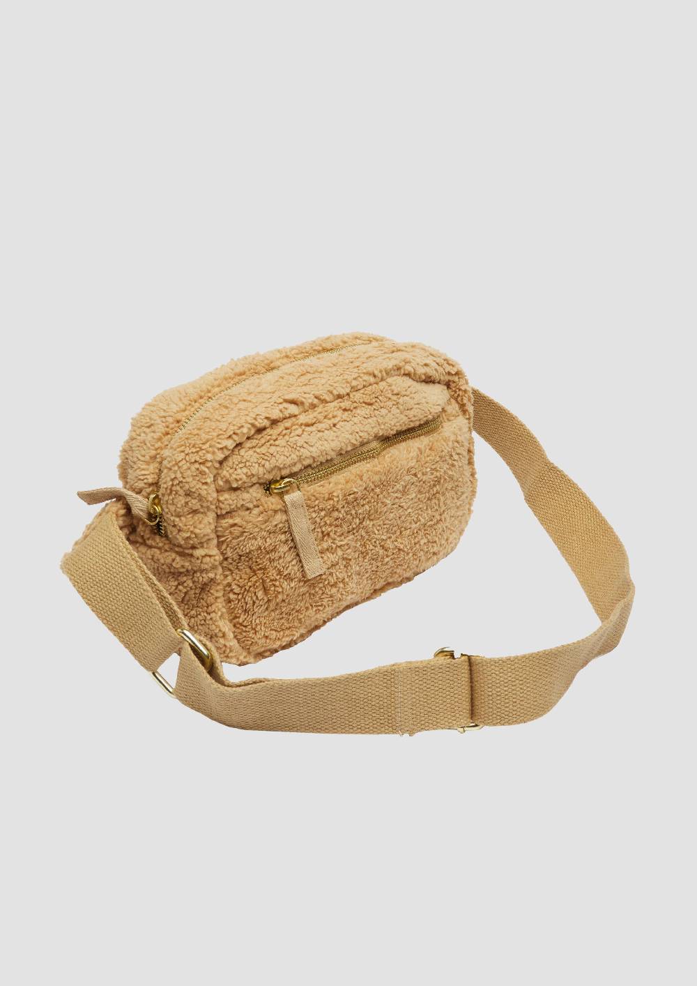 S.Oliver Crossbody-Bag aus Teddyplüsch Nur für heute
