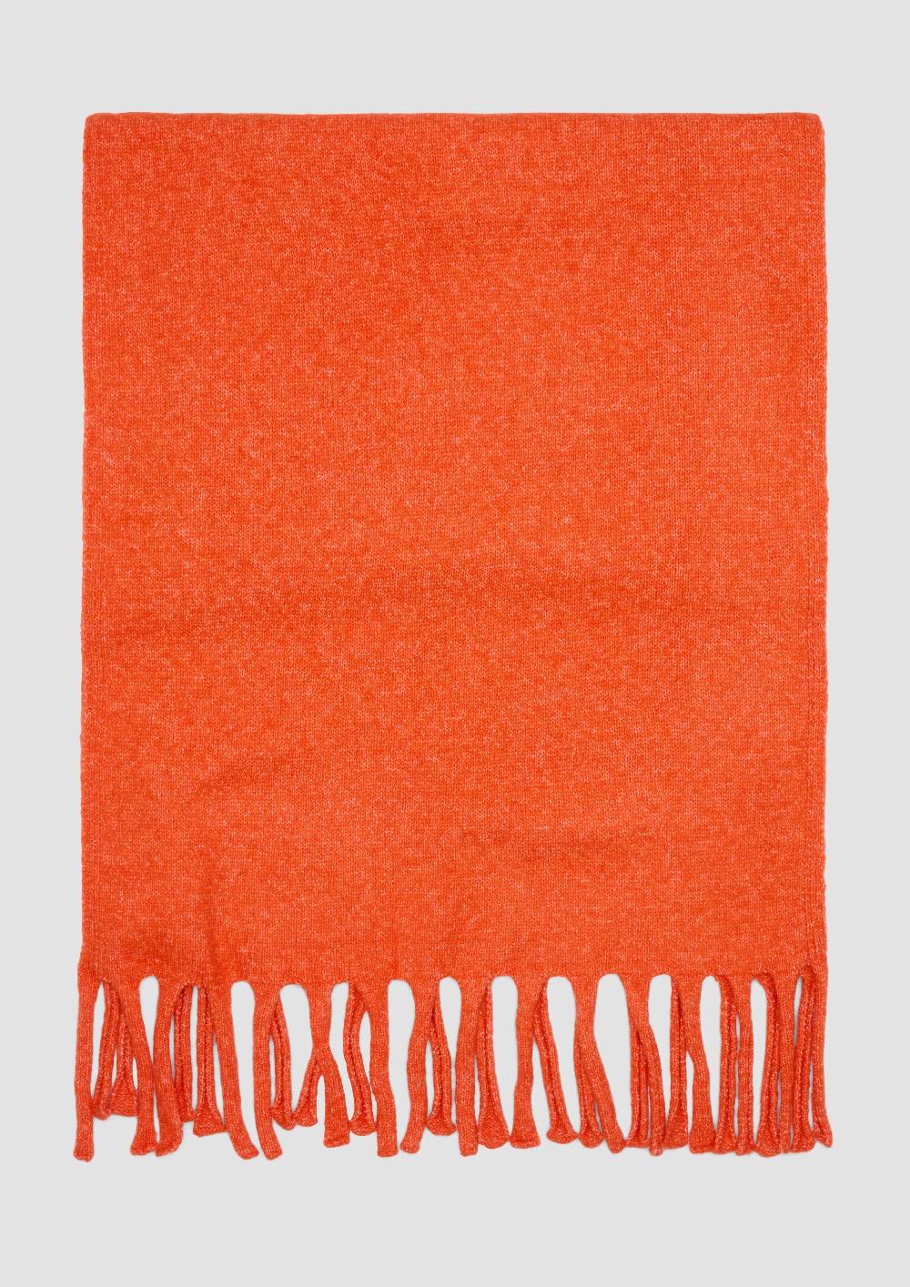 S.Oliver Gestrickter Schal mit Fransen Clearance-Verkauf