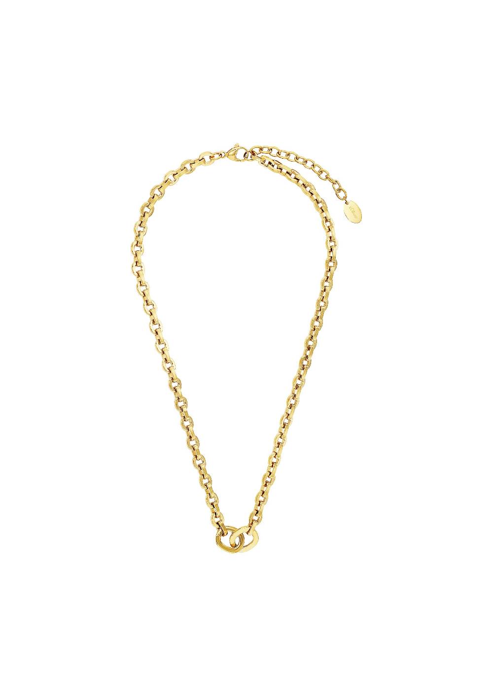 S.Oliver Chunky Halskette aus Edelstahl Outlet