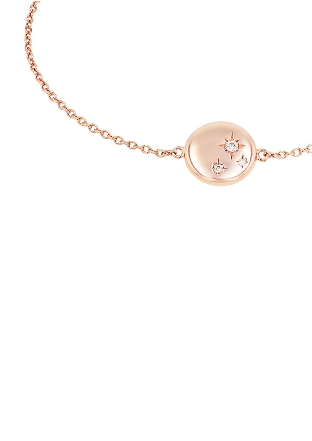 S.Oliver rosévergoldet Silber-Armband mit Stern-Motiv Hotsell