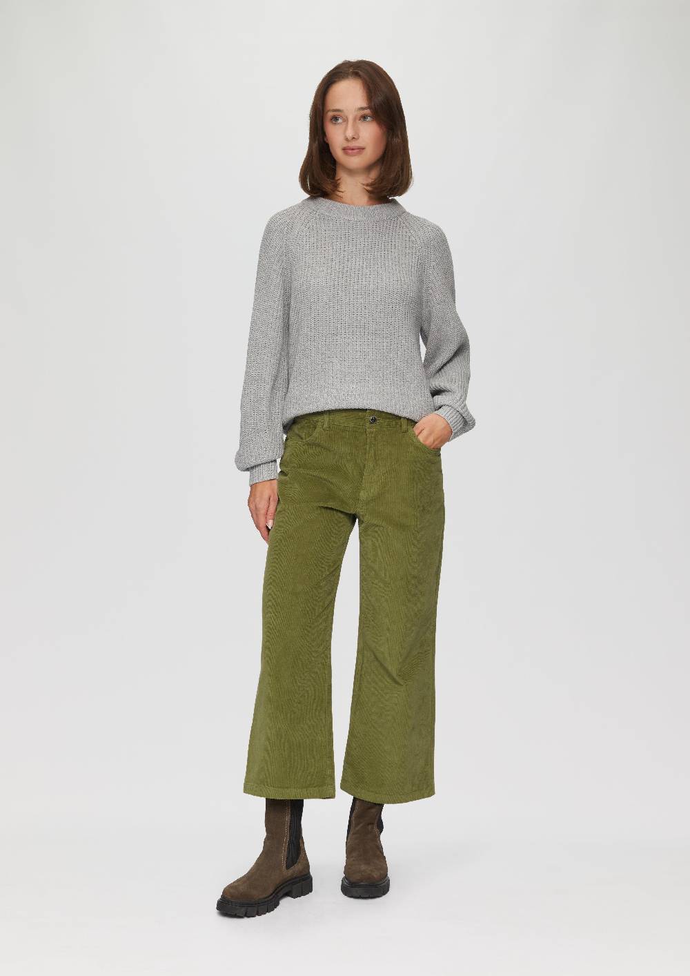 S.Oliver Elastische Culotte aus Cord Vatertagsangebot