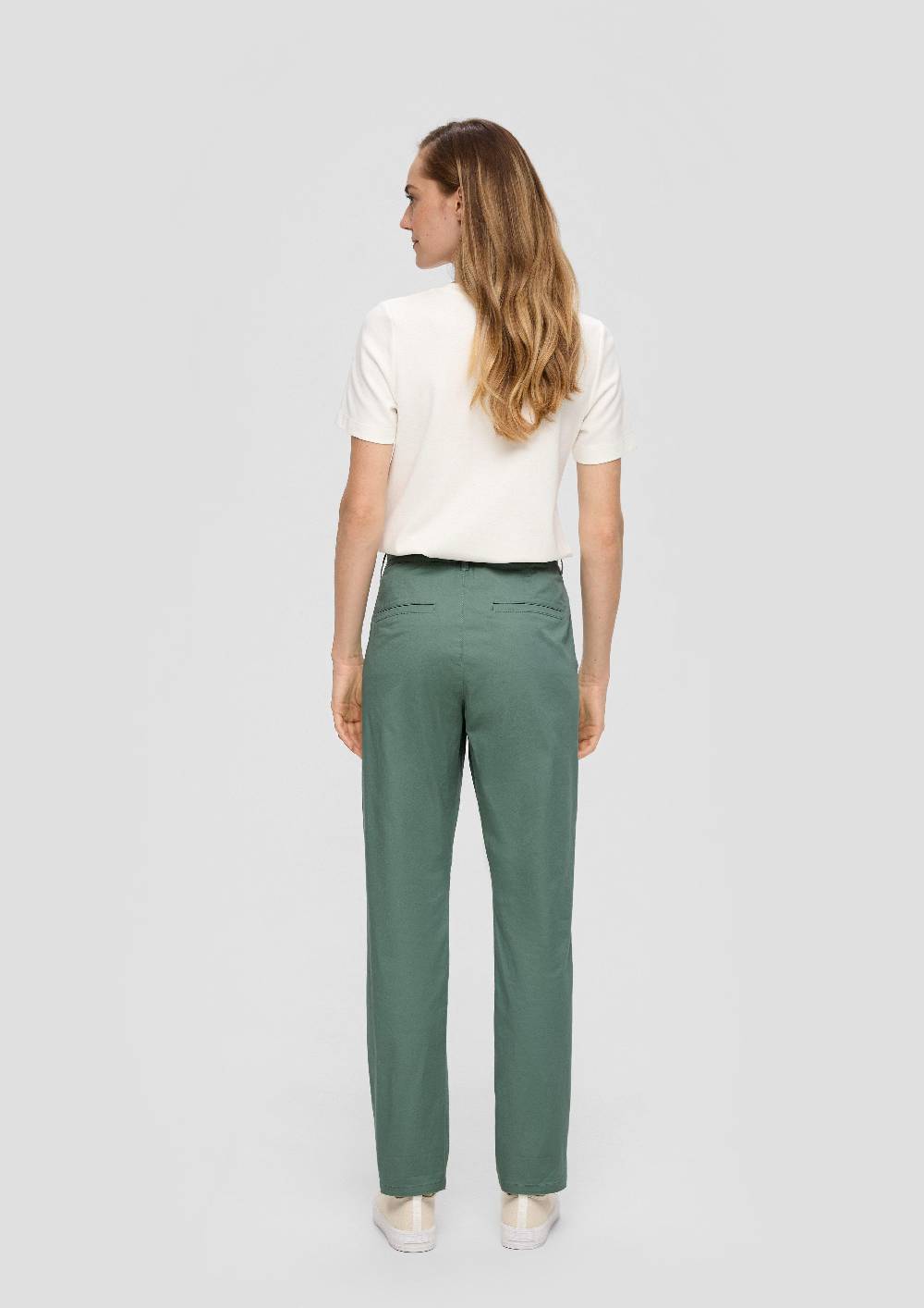 S.Oliver Chino mit Gürtel aus Baumwollstretch Neueste Mode
