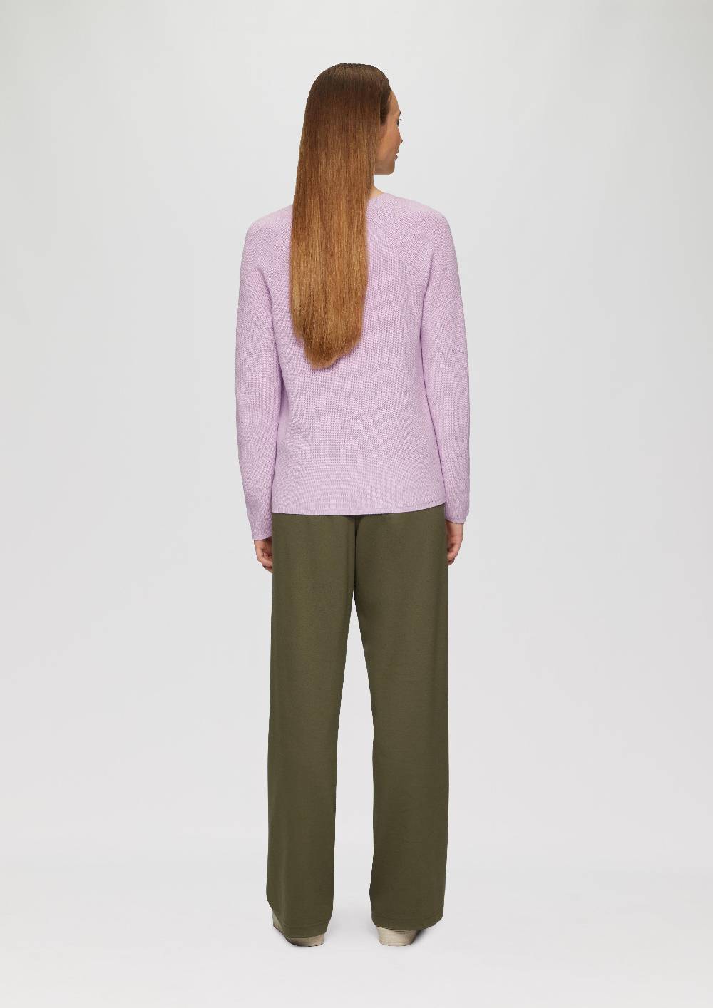 S.Oliver Strickpullover mit V-Ausschnitt und Raglan-Ärmeln Exklusive Angebote