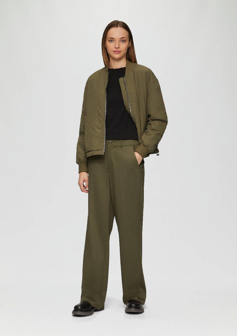 S.Oliver Langarmshirt mit Muschelkante Große Rabatte