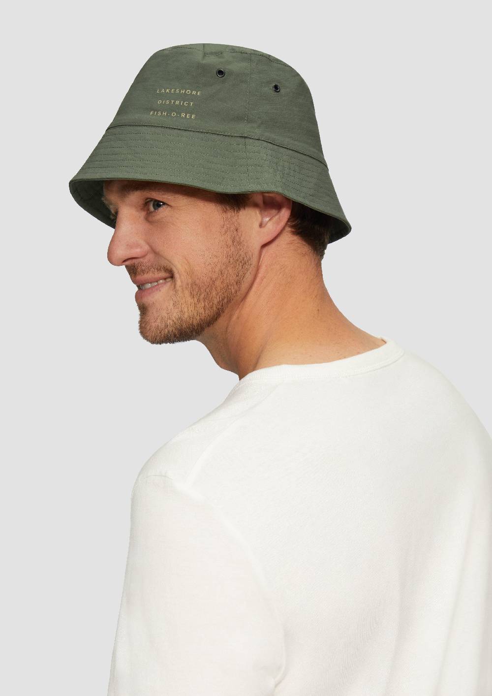 S.Oliver Bucket-Hat mit Print-Detail Tägliche Deals