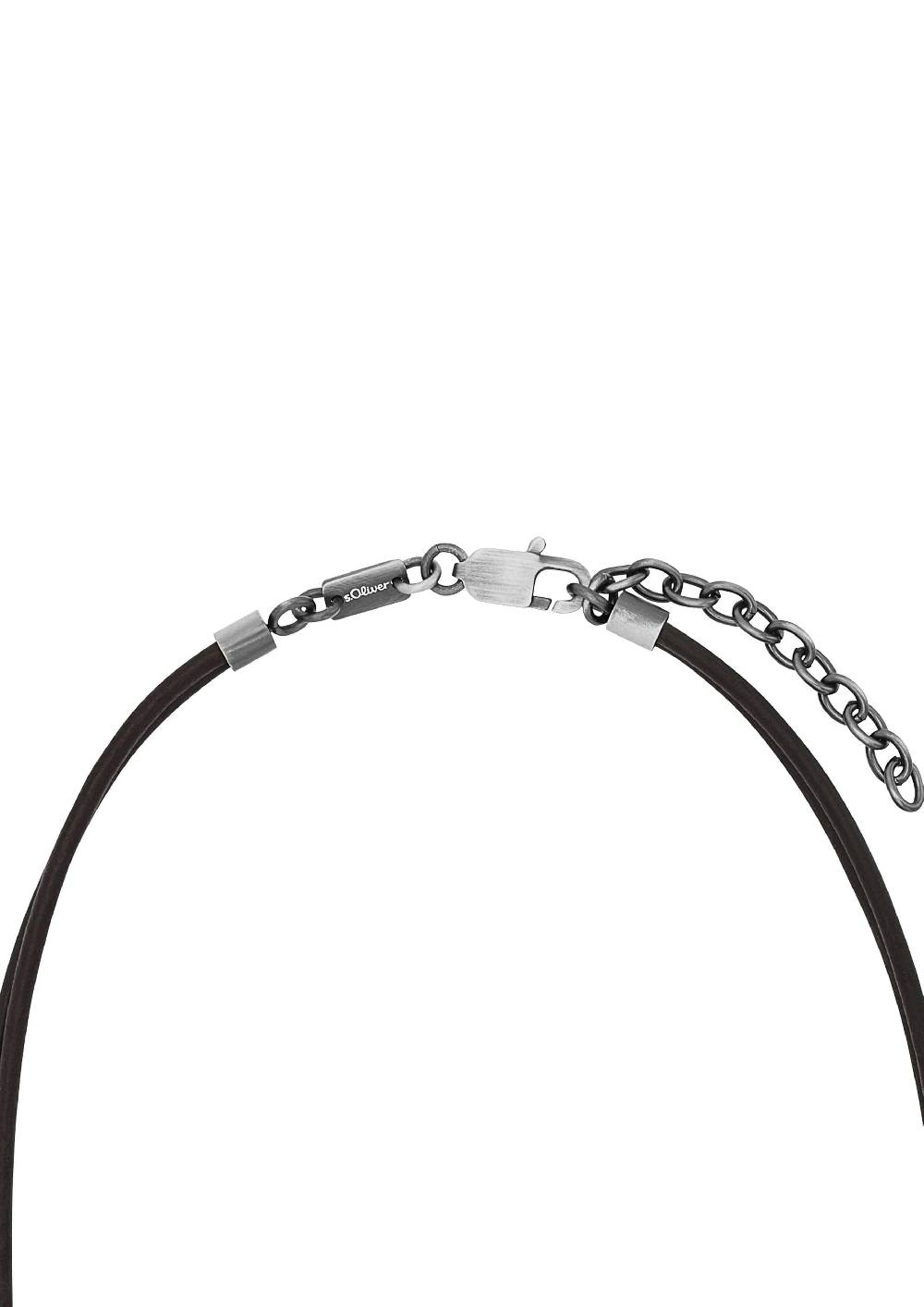 S.Oliver Ledercollier mit Edelstahl-Beads JETZT KAUFEN