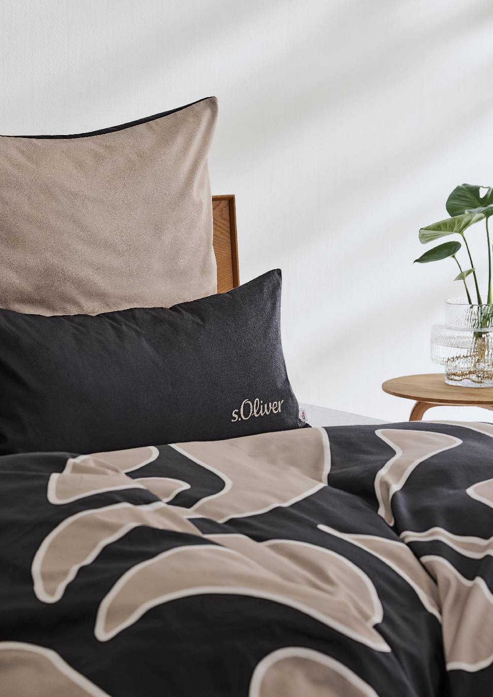 S.Oliver Elegante Bettwäsche aus Baumwolle 50% Rabatt mit kostenlosem Versand