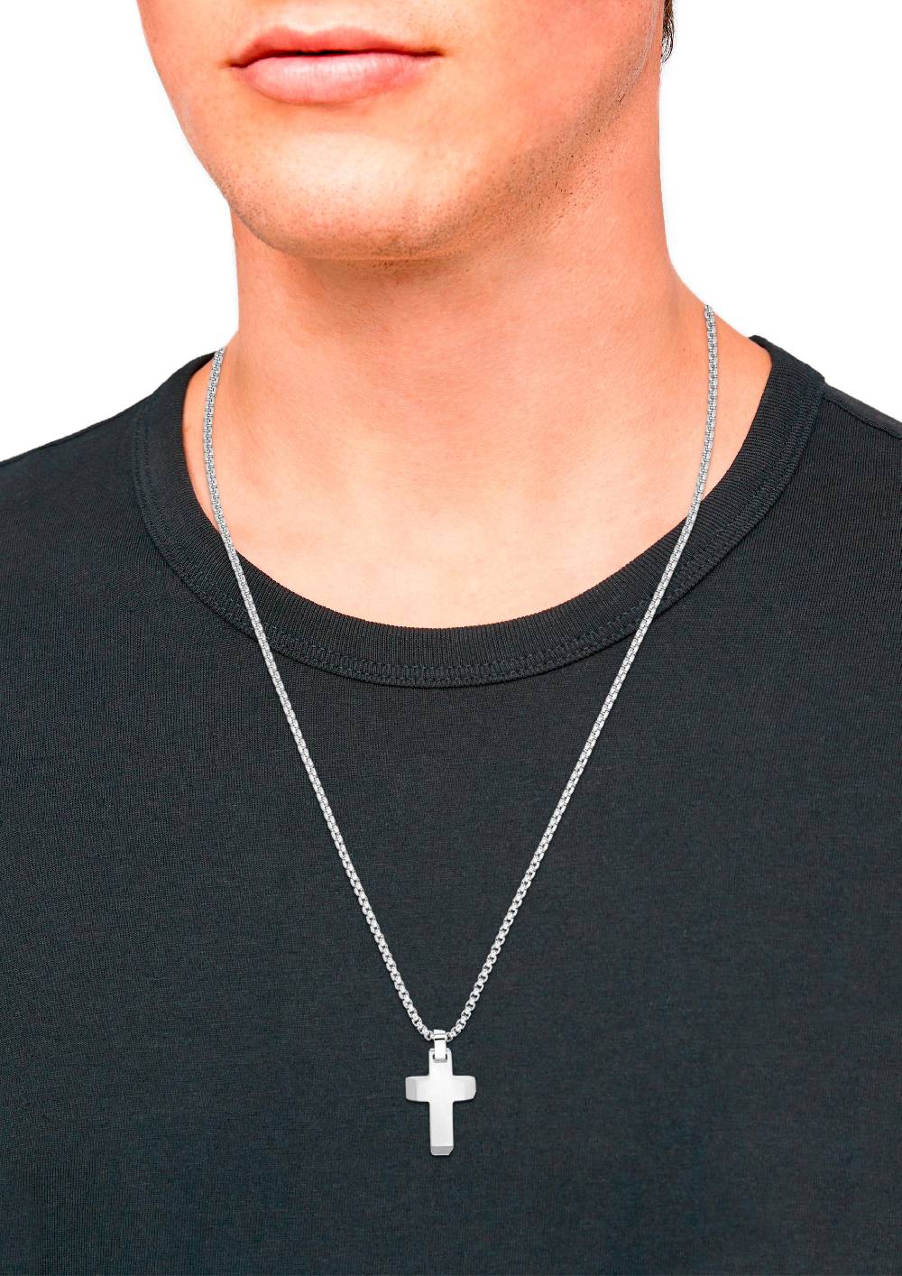 S.Oliver Halskette mit Kreuz-Anhänger Zeitlich begrenztes Angebot