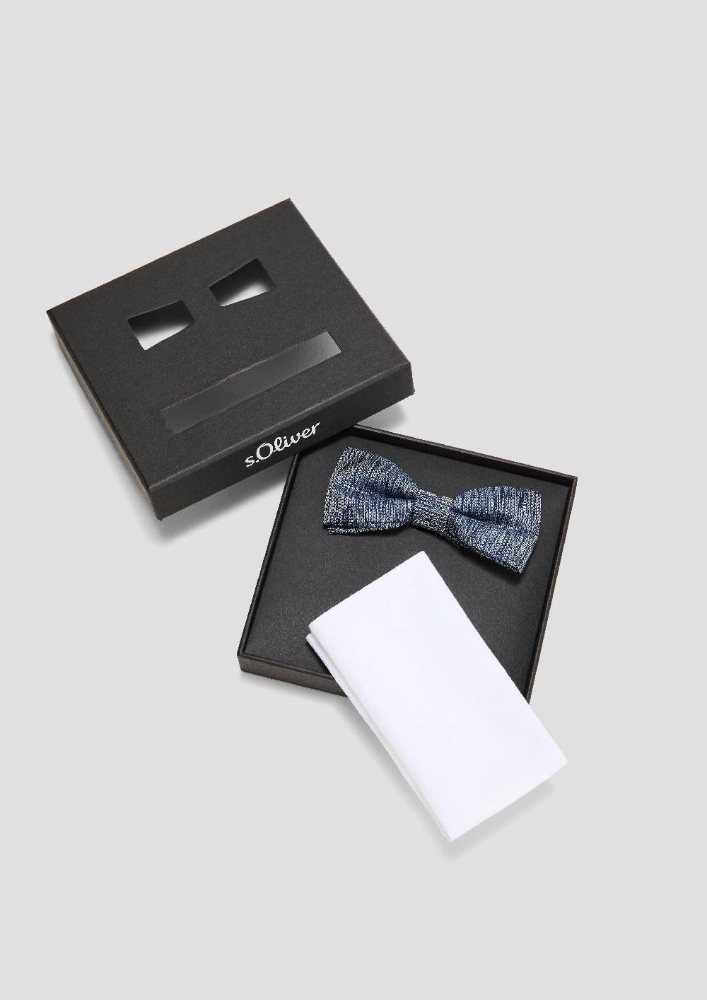 S.Oliver Accessoires-Box mit Fliege und Einstecktuch Sonderangebote