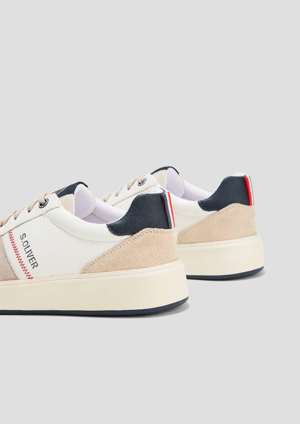 S.Oliver Sneaker aus Leder mit Logo-Detail JETZT KAUFEN