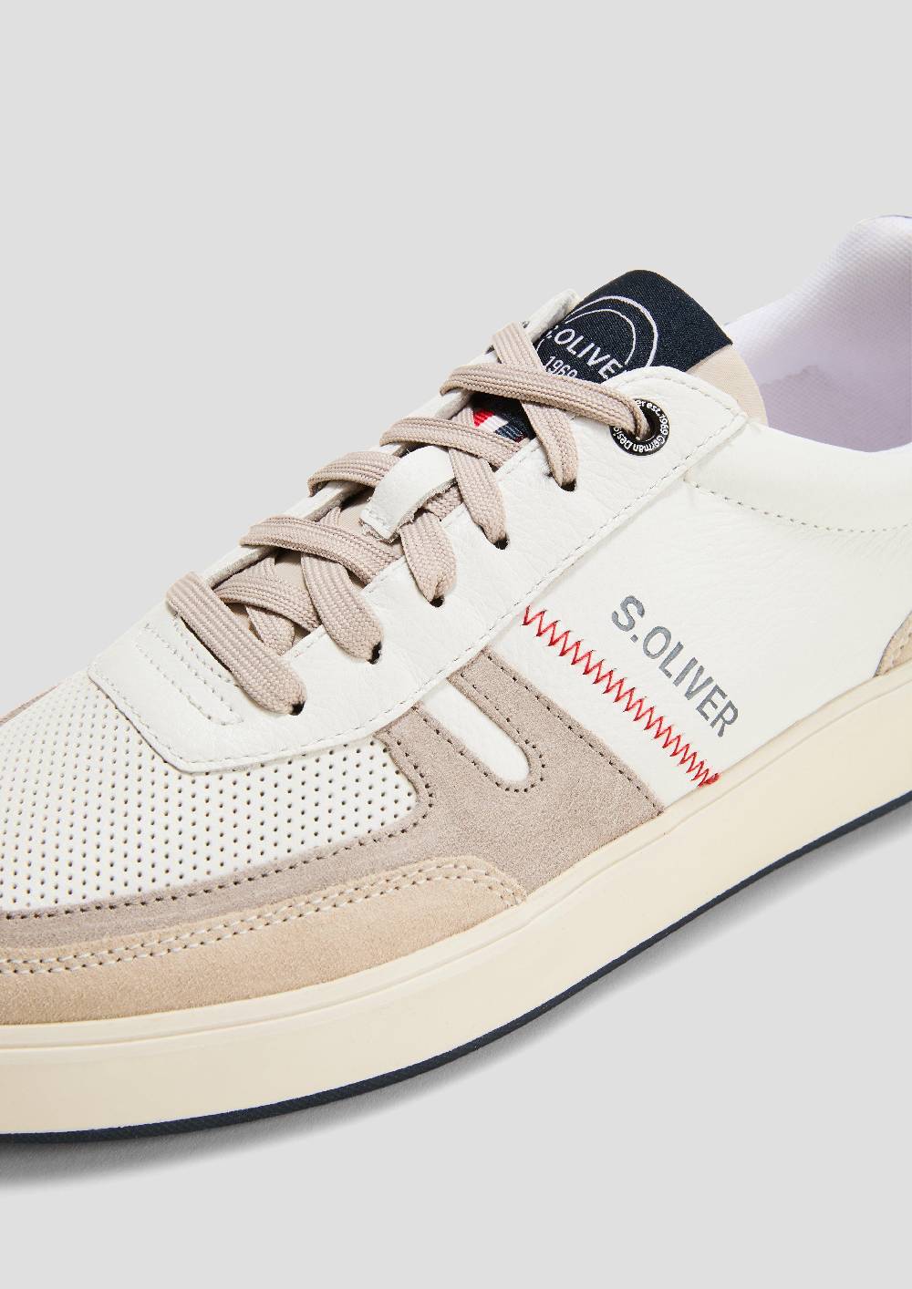 S.Oliver Sneaker aus Leder mit Logo-Detail JETZT KAUFEN