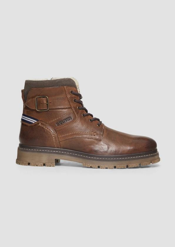 S.Oliver Stiefel aus Leder Kostenloser Versand international