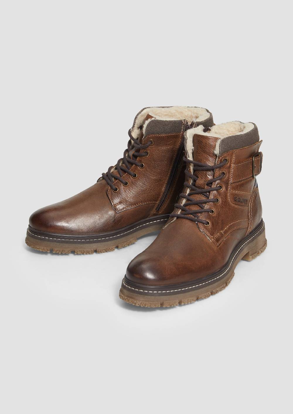 S.Oliver Stiefel aus Leder Kostenloser Versand international