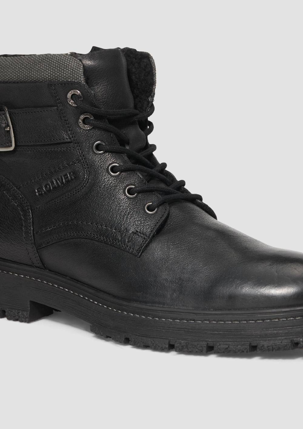 S.Oliver Stiefel aus Leder Fabrikladen