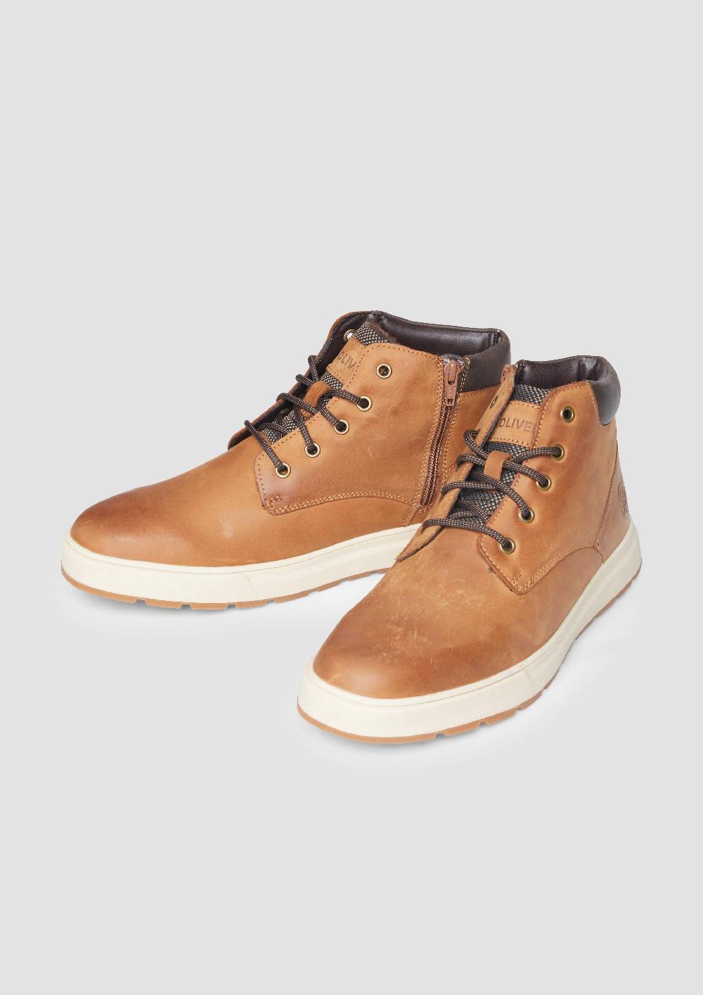 S.Oliver Stiefel aus Leder Im Verkauf