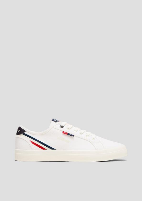 S.Oliver Sneaker mit Kontrast-Details und Logo