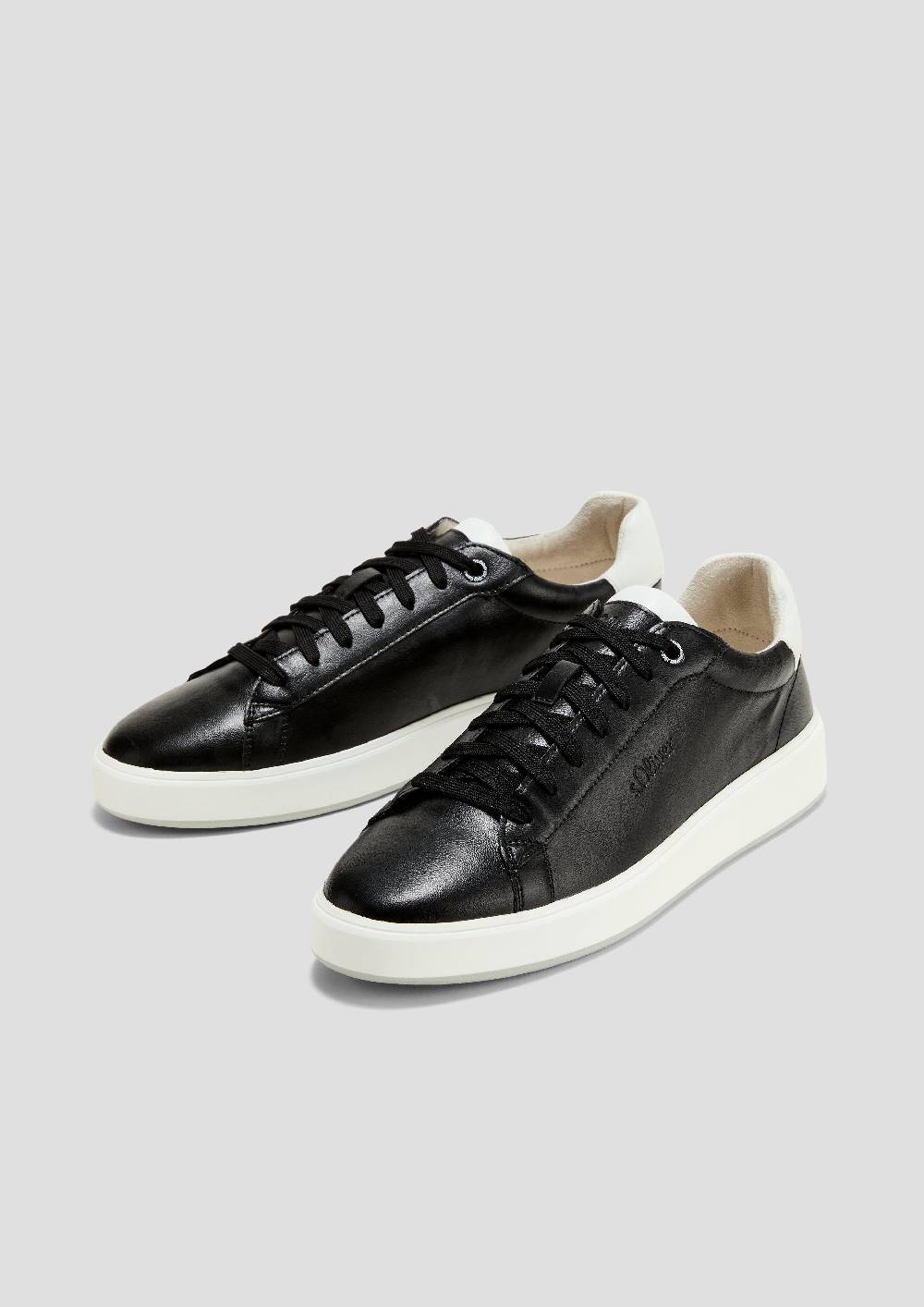 S.Oliver Sneaker in Leder-Optik Schlussverkauf