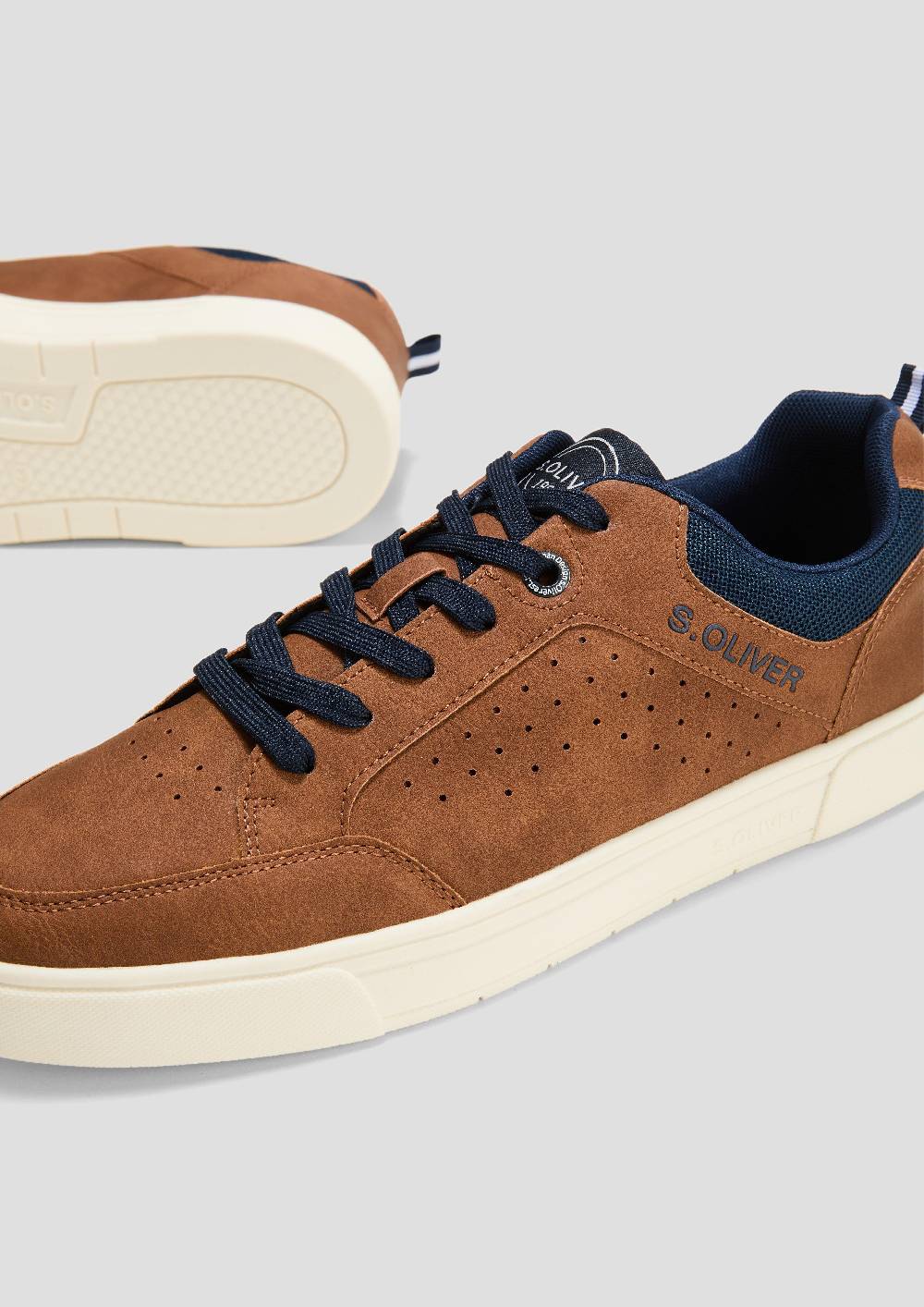 S.Oliver Cleane Sneaker mit Cut-out-Details Meist gekauft
