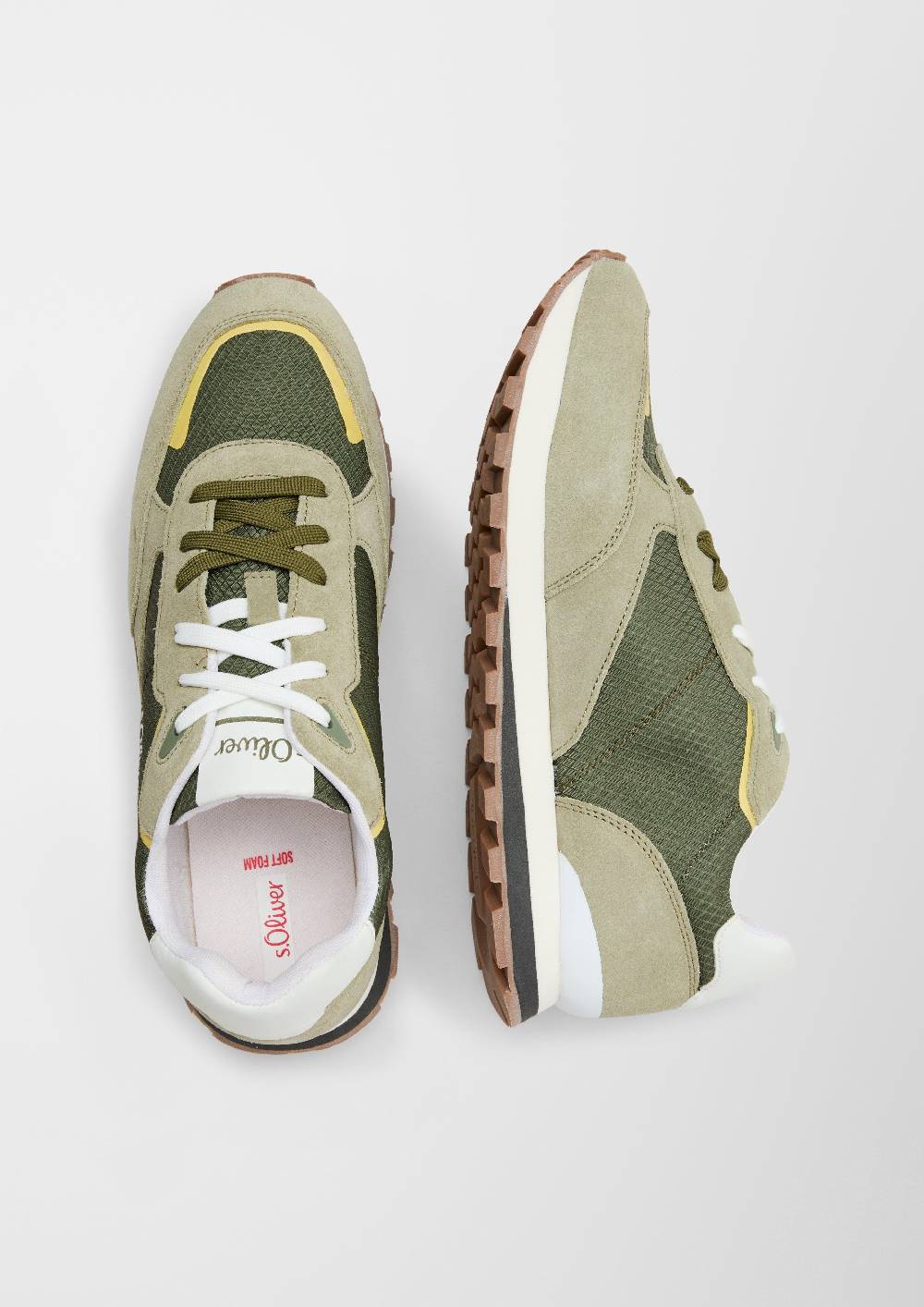 S.Oliver Sneaker aus Ledermix Versandkostenfrei