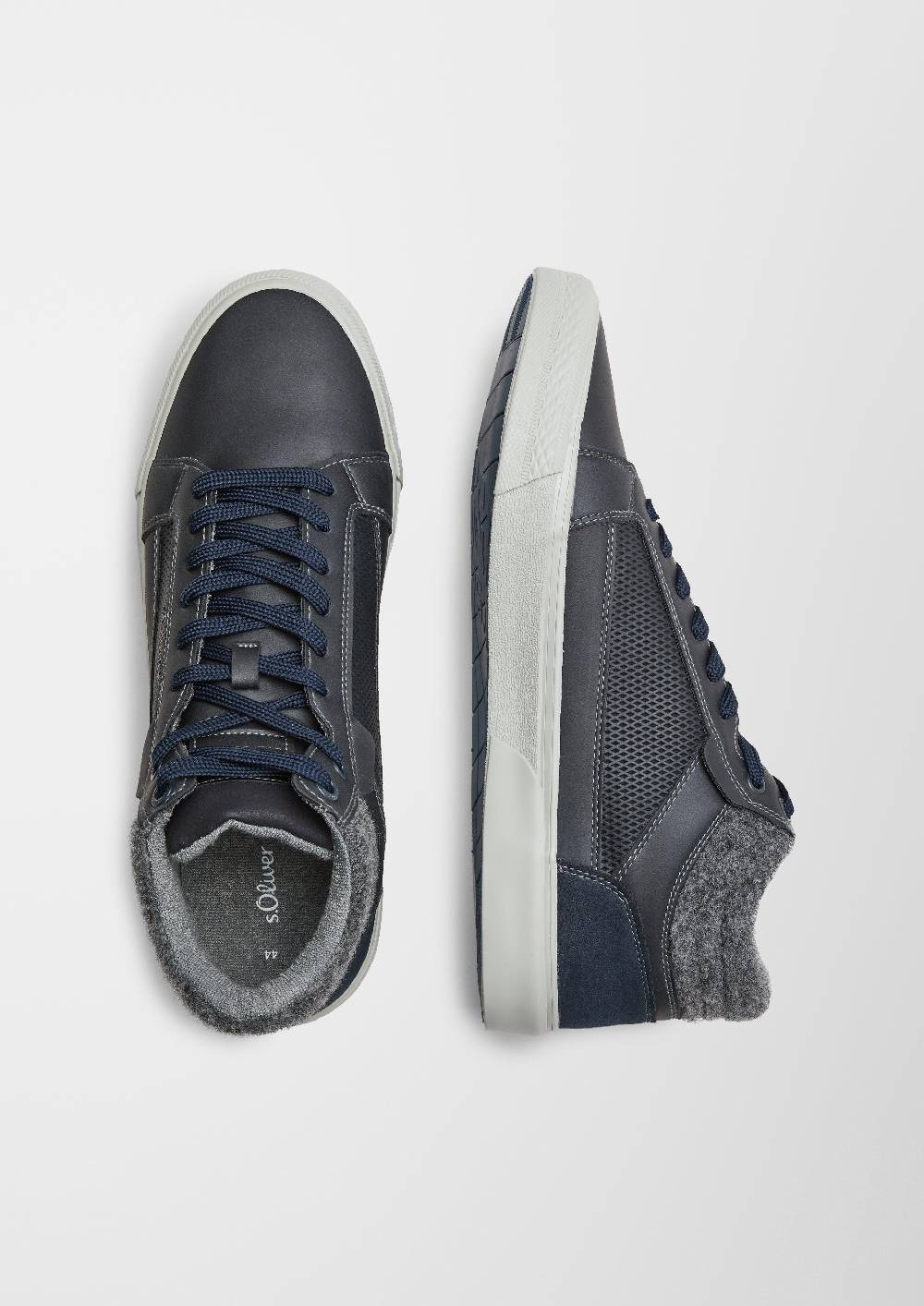 S.Oliver High Sneaker im Materialmix Saisonschlussverkauf