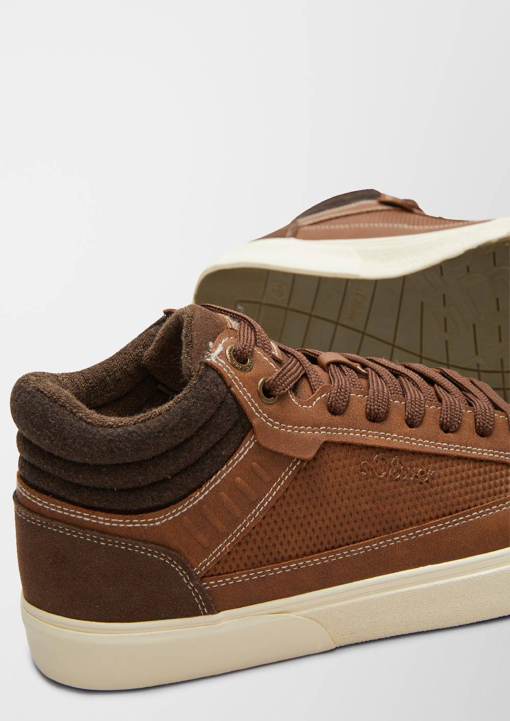 S.Oliver High Sneaker im Materialmix Black Friday